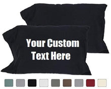Load image into Gallery viewer, Custom Personalized Designed Pillow Case (Valentine, Wedding, Christmas)