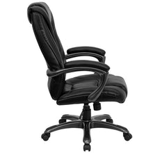 Load image into Gallery viewer, Custom Designed Oma High Back Executive Swivel Ergonomic Office Chair with Smoke Metal Base and Arms Personalized Name &amp; Graphic