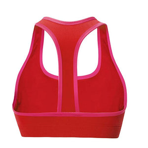 Custom Personalized Designed Workout Sports Bra Removeable Pads Raceback Medium Support Yoga Bras