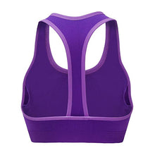 Load image into Gallery viewer, Custom Personalized Designed Workout Sports Bra Removeable Pads Raceback Medium Support Yoga Bras