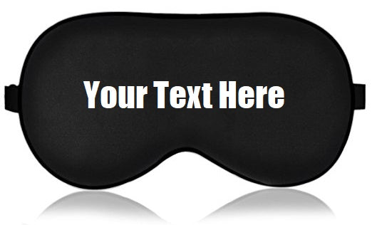 Custom Personalized Designed Sleeping Mask