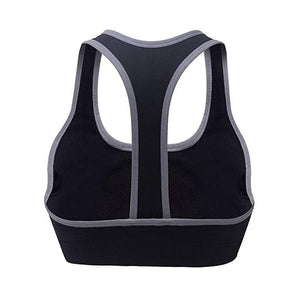 Custom Personalized Designed Workout Sports Bra Removeable Pads Raceback Medium Support Yoga Bras