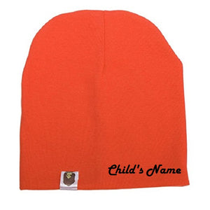 Custom Personalized Monogrammed/Embroider Your Child's Beanie Hat