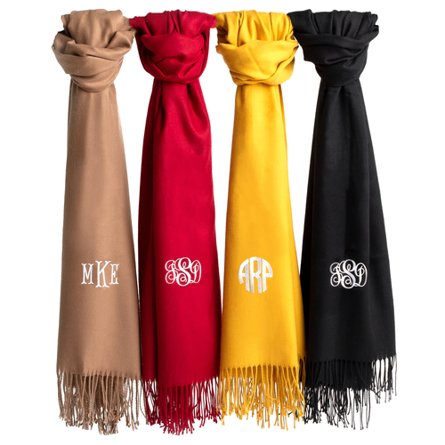 Monogram Adult Scarf | teelaunch