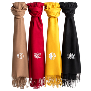 Monogram Adult Scarf | teelaunch