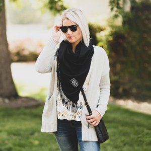 Monogram Adult Scarf | teelaunch