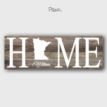 Load image into Gallery viewer, Personalized Home State Canvas Sign | JDS