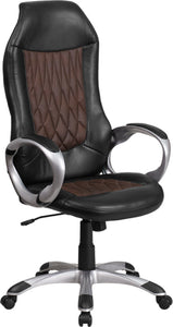 Custom Designed High Back Swivel Executive Chair With Your Personalized Name & Graphic