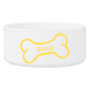 Personalized Large Dog Bowl - Bright Treats | JDS
