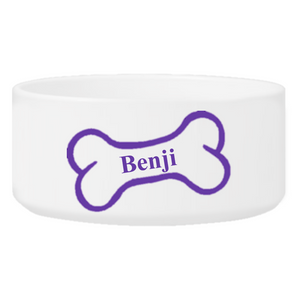 Personalized Large Dog Bowl - Bright Treats | JDS