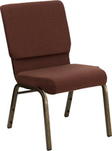 Load image into Gallery viewer, Custom Designed Stacking Church Chair with Personalized Logo and Name