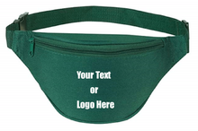 Load image into Gallery viewer, Custom Personalized 2 Zipper Quick Release Buckle Adjustable Waste Sport Fanny Pack | DG Custom Graphics