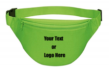 Load image into Gallery viewer, Custom Personalized 2 Zipper Quick Release Buckle Adjustable Waste Sport Fanny Pack | DG Custom Graphics