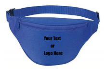 Load image into Gallery viewer, Custom Personalized 2 Zipper Quick Release Buckle Adjustable Waste Sport Fanny Pack | DG Custom Graphics