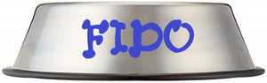 Custom Personalize Your Stainless Steel Pet/Dog/Cat Bowl with Pet Name or Text