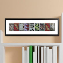 Load image into Gallery viewer, Personalized Architectural Urban Alphabet Name Sign - Full Color | JDS