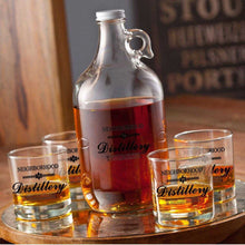 Load image into Gallery viewer, Personalized Whiskey Growler Set | JDS