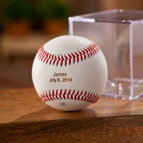 Personalized Baseball w/Stand | JDS
