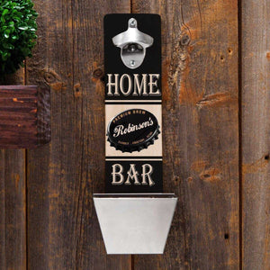 Personalized Bottle Opener - Wall Mounted - 12 Designs | JDS