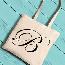 Load image into Gallery viewer, Personalized Canvas Initial Tote | JDS