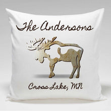 Load image into Gallery viewer, Personalized Cabin Throw Pillow | JDS