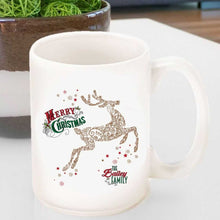 Load image into Gallery viewer, Personalized Vintage Holiday Coffee Mug - All | JDS