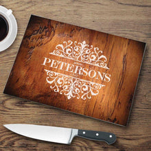 Load image into Gallery viewer, Personalized Wood Design Cutting Board | JDS