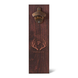 Personalized Monogram Wall Mounted Bottle Opener | JDS