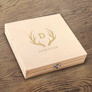 Irvine Groomsmen Flask Gift Box Set | JDS