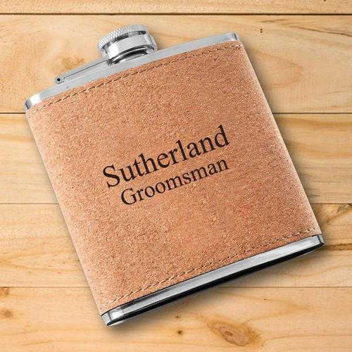 Personalized Cork Flask | JDS