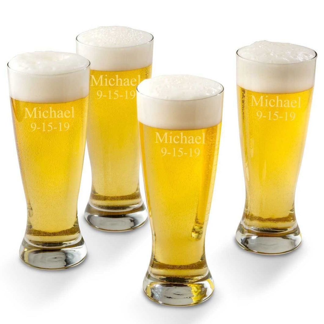 Personalized Grand Pilsner - Set of 4 | JDS