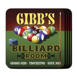 Personalized Coaster Set | JDS