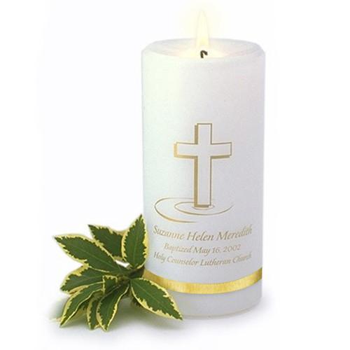Personalized Baptismal Candle | JDS