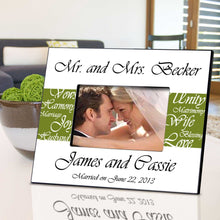 Load image into Gallery viewer, Personalized Picture Frame - Mr. and Mrs. - Wedding Gifts | JDS