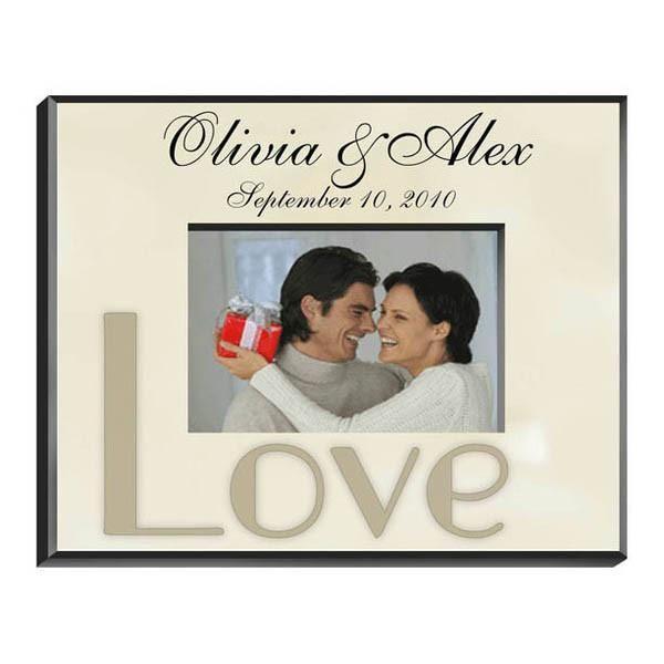 Personalized Parchment Love Picture Frame | JDS
