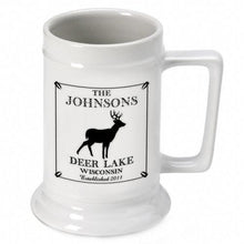 Load image into Gallery viewer, Personalized Lake House - Cabin Beer Mugs and Steins | JDS