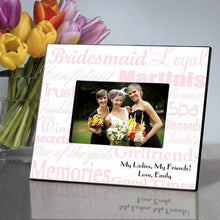 Load image into Gallery viewer, Personalized Bridesmaid Picture Frame | JDS