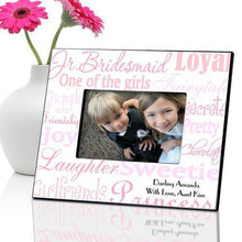 Load image into Gallery viewer, Personalized Junior Bridesmaid Picture Frame | JDS