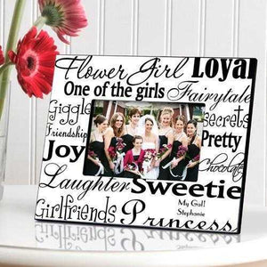 Personalized Flower Girl Picture Frame | JDS