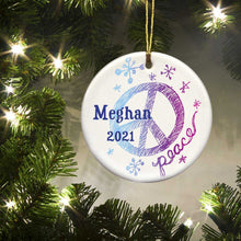 Load image into Gallery viewer, Personalized Ornaments - Christmas Ornaments - Kids - Ceramic | JDS