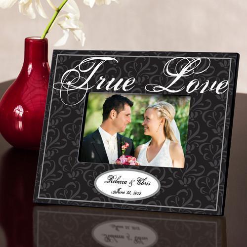 Personalized Couple's Frame - True Black | JDS