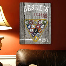 Load image into Gallery viewer, Personalized Man Cave Canvas Prints - Vintage | JDS