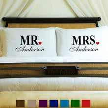 Load image into Gallery viewer, Personalized Couples Pillow Case Set - 9 Designs | JDS