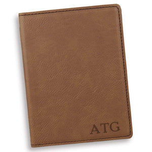 Personalized Dark Brown Passport Holder | JDS