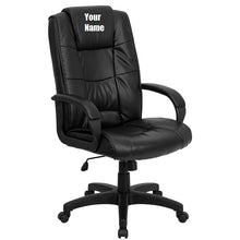 Load image into Gallery viewer, Custom Designed Executive Office Chair With Your Personalized Name &amp; Graphic