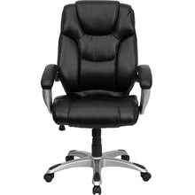 Load image into Gallery viewer, Custom Designed Silver Base Executive Office Chair With Your Personalized Name &amp; Graphic