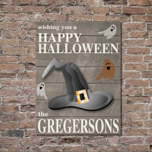 Load image into Gallery viewer, Personalized Halloween Stretched Canvas Wall Decor | JDS