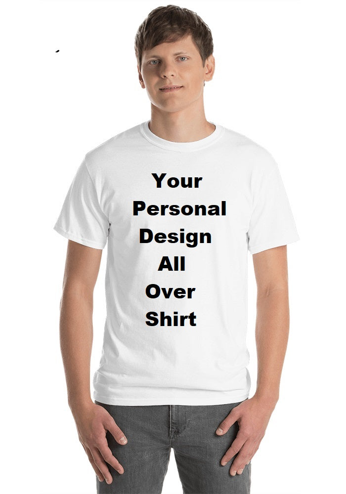 Your Personal Design All Over Your Own T-shirt