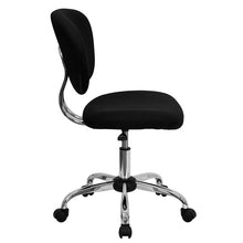 Load image into Gallery viewer, Custom Designed Mid-Back Mesh Swivel Task Chair with Chrome Base With Your Personalized Name