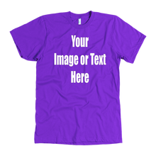 Load image into Gallery viewer, Personalized T-Shirt with Full Color Artwork (Front &amp; Back)